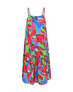 Платье, разноцветный Izia