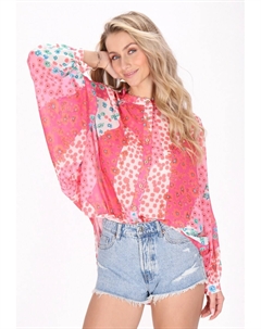 Блуза, розовый Izia