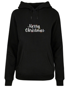 Толстовка Merry Christmas Lights, черный Merchcode