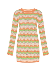 Вязаное платье Festival, оранжевый Izia