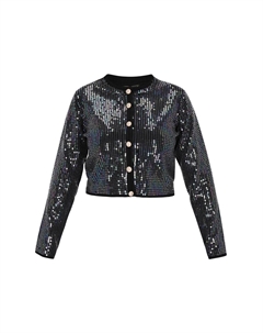 Вязаный кардиган Fashion Look, черный Faina