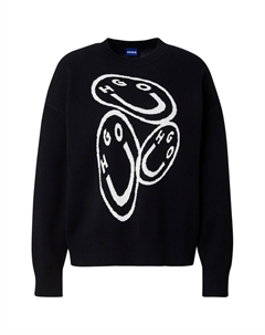 Свитер Seginy_B, черный Hugo