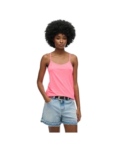 Футболка без рукавов Studios Strappy, розовый Superdry