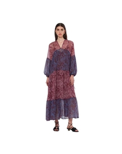 Платье 179580 long sleeve midi, фиолетовый Scotch&soda