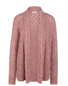Вязаный кардиган, розовый Goldner