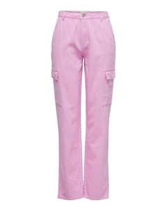 Обычные брюки-карго MANGA, светло-розовый Only