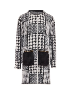 Вязаный кардиган, черный Faina