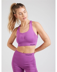 Спортивный бюстгальтер-бралетт, фиолетовый Hummel