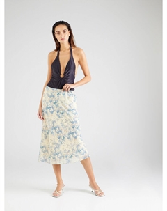 Треугольный купальник, пятнистый черный Guess