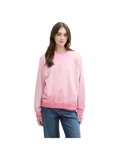 Толстовка Printed Boyfriend, розовый Tom tailor