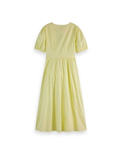 Платье 177726 short sleeve midi, желтый Scotch&soda