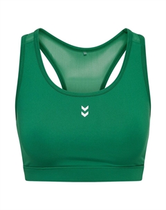 Спортивный бюстгальтер-бралетт Pulse, зеленый Hummel