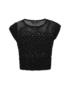 Вязаный топ Fashion Look, черный Faina