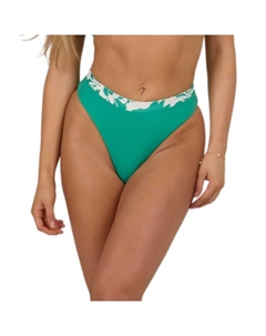 Низ бикини Optical rev cheeky, зеленый Salty crew