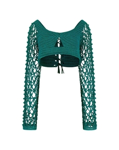 Свитер, зеленый Guess