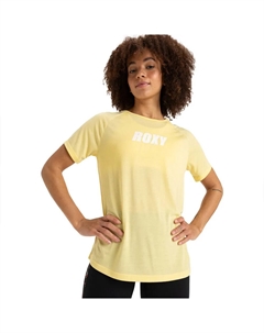 Футболка с коротким рукавом Everyday Flow, желтый Roxy