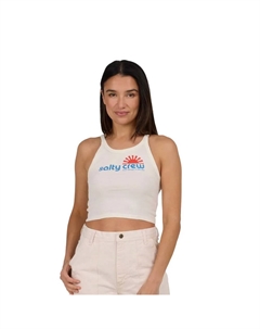 Футболка без рукавов Fun in the sun, белый Salty crew