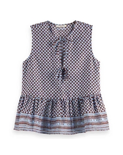 Футболка без рукавов U9A00702T, синий Scotch&soda