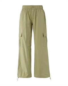 Широкие брюки-карго, хаки Qs