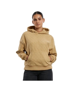 Худи Jacquard Velvet Oversized, коричневый Urban classics