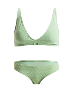 Треугольное бикини, пастельный зеленый Roxy