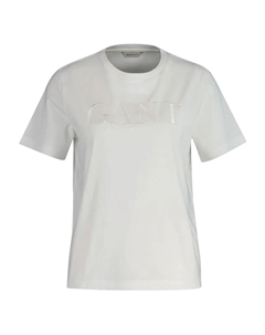 Футболка с коротким рукавом Tonal Graphic, белый Gant