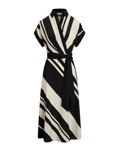 Платье, цвет Cream/Black Lauren ralph lauren