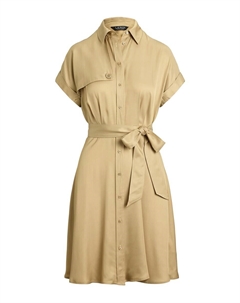 Платье-рубашка, песочный Lauren ralph lauren