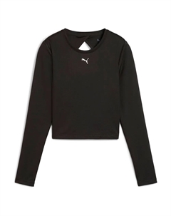 Лонгслив Green Terrains, черный Puma