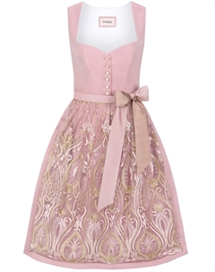 Широкая юбка в сборку, розовый Stockerpoint