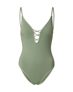 Треугольный купальник Hunkemöller Joburg, оливковый Hunkemoller