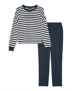 Пижама Mix & Match Cotton, цвет Blue/White Marc o'polo