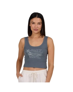 Футболка без рукавов A frame, синий Salty crew