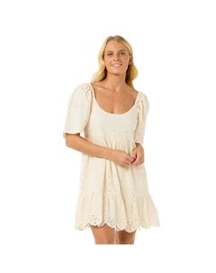 Платье San Carlos La Joya short sleeve short, бежевый Rip curl