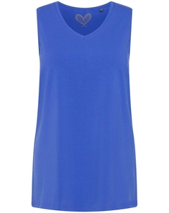 Рубашка, синий Ulla popken