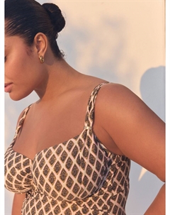 Купальник, кремовый Next