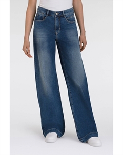 Джинсы с широкими штанинами Rich, синий деним Mac