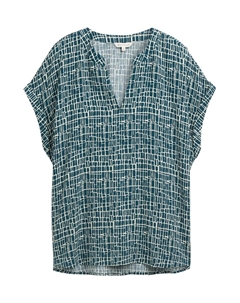 Блуза, темно-зеленый Tom tailor