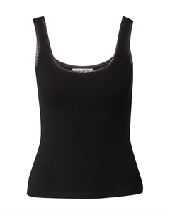 Топ Marle, черный Edited