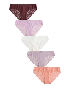 Трусики, цвет Mauve/Lavender/Apricot/Wine red/White Next