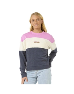 Толстовка Las Dalias Colourblock, синий Rip curl