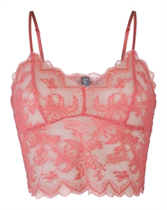 Бюстгальтер-бралетт, коралловый Lingadore