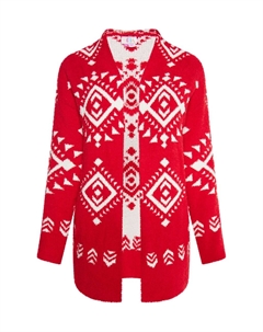 Вязаный кардиган Gaya, красный Izia