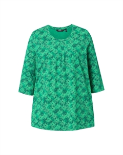 Рубашка, цвет Green/Grass green Ulla popken