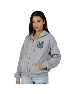 Толстовка Perfect set full zip, серый Salty crew