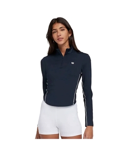 Толстовка BrentWood half zip, синий Wilson
