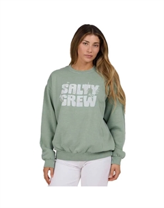 Толстовка Sea life, зеленый Salty crew