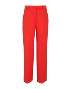 Широкие брюки со складками, цвет Blood red Comma,