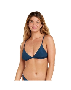 Топ бикини Modern Rib Fixed Triangle, синий Rip curl