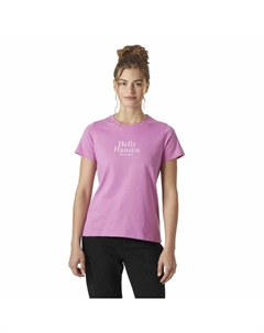 Футболка с коротким рукавом Core Graphic 2.0, розовый Helly hansen